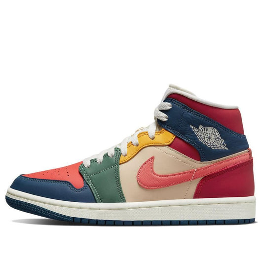 (WMNS) Air Jordan 1 Mid SE 'Multi-Color 2022'  DN3738-400 Cultural Kicks