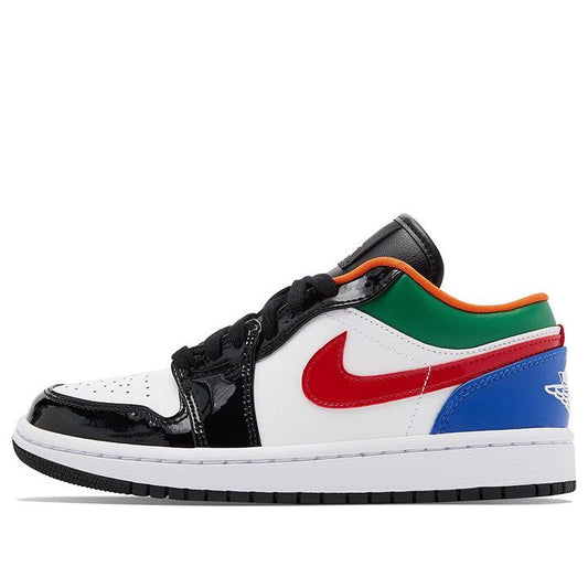 (WMNS) Air Jordan 1 Low 'Multi-Color'  CZ4776-101 Signature Shoe