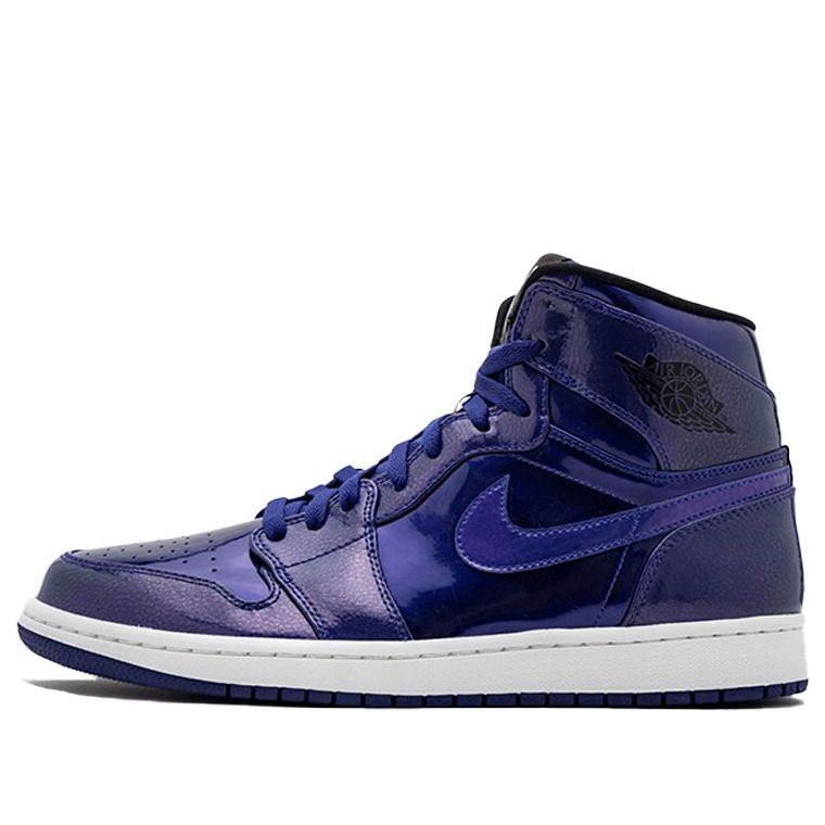 Air Jordan 1 Retro High 'Deep Royal'  332550-420 Signature Shoe