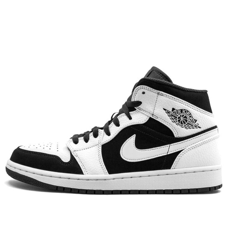 Air Jordan 1 Retro Mid 'Tuxedo'  554724-113 Cultural Kicks