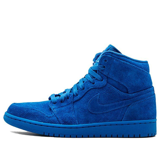 Air Jordan 1 Retro High 'Blue Suede'  332550-404 Classic Sneakers