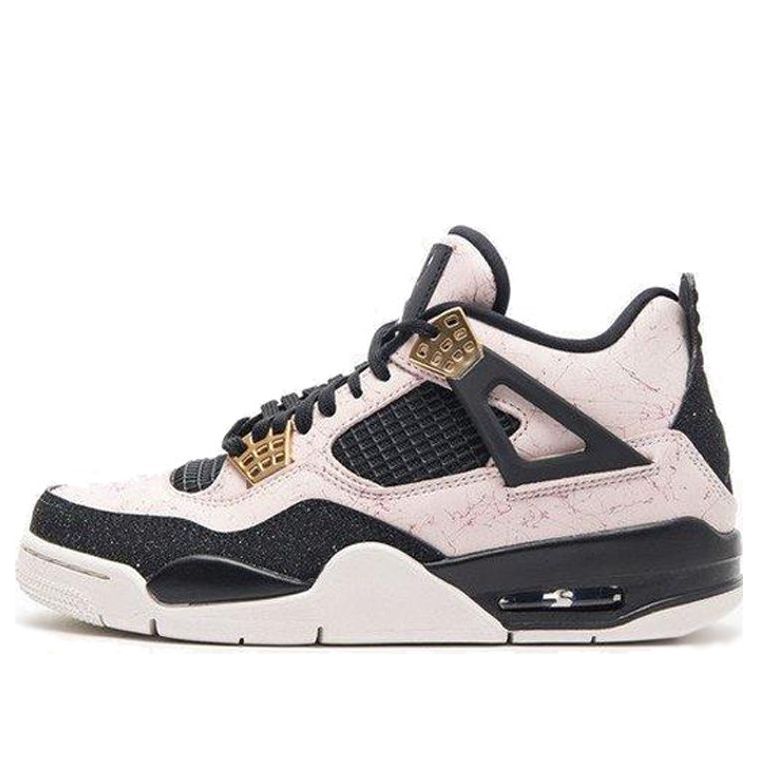 (WMNS) Air Jordan 4 Retro 'Splatter'  AQ9129-601 Vintage Sportswear