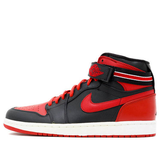 Air Jordan 1 High Strap 'Bred'  342132-061 Cultural Kicks