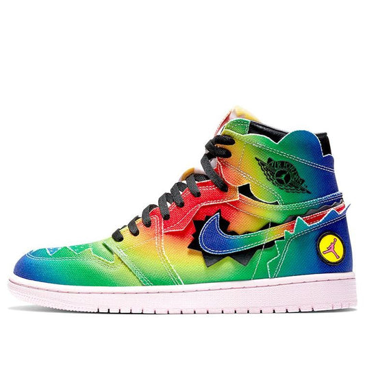 J. Balvin x Air Jordan 1 Retro OG High 'Colores Y Vibras'  DC3481-900 Signature Shoe