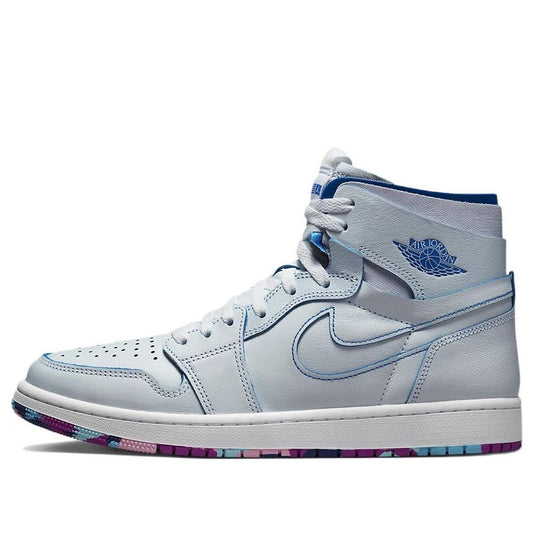 Air Jordan 1 Zoom CMFT Wear-Away '25 Years In China'  DX6036-111 Classic Sneakers