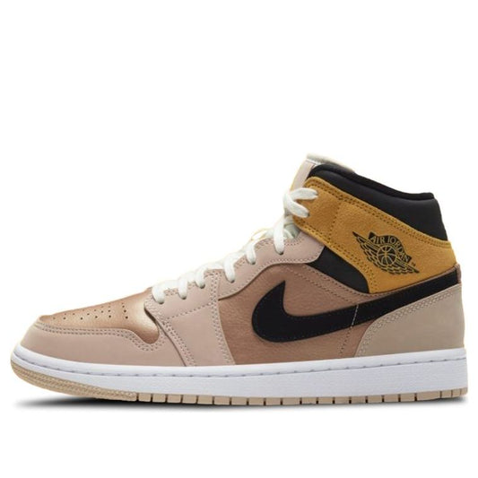 (WMNS) Air Jordan 1 Mid SE 'Particle Beige'  DD2224-200 Iconic Trainers